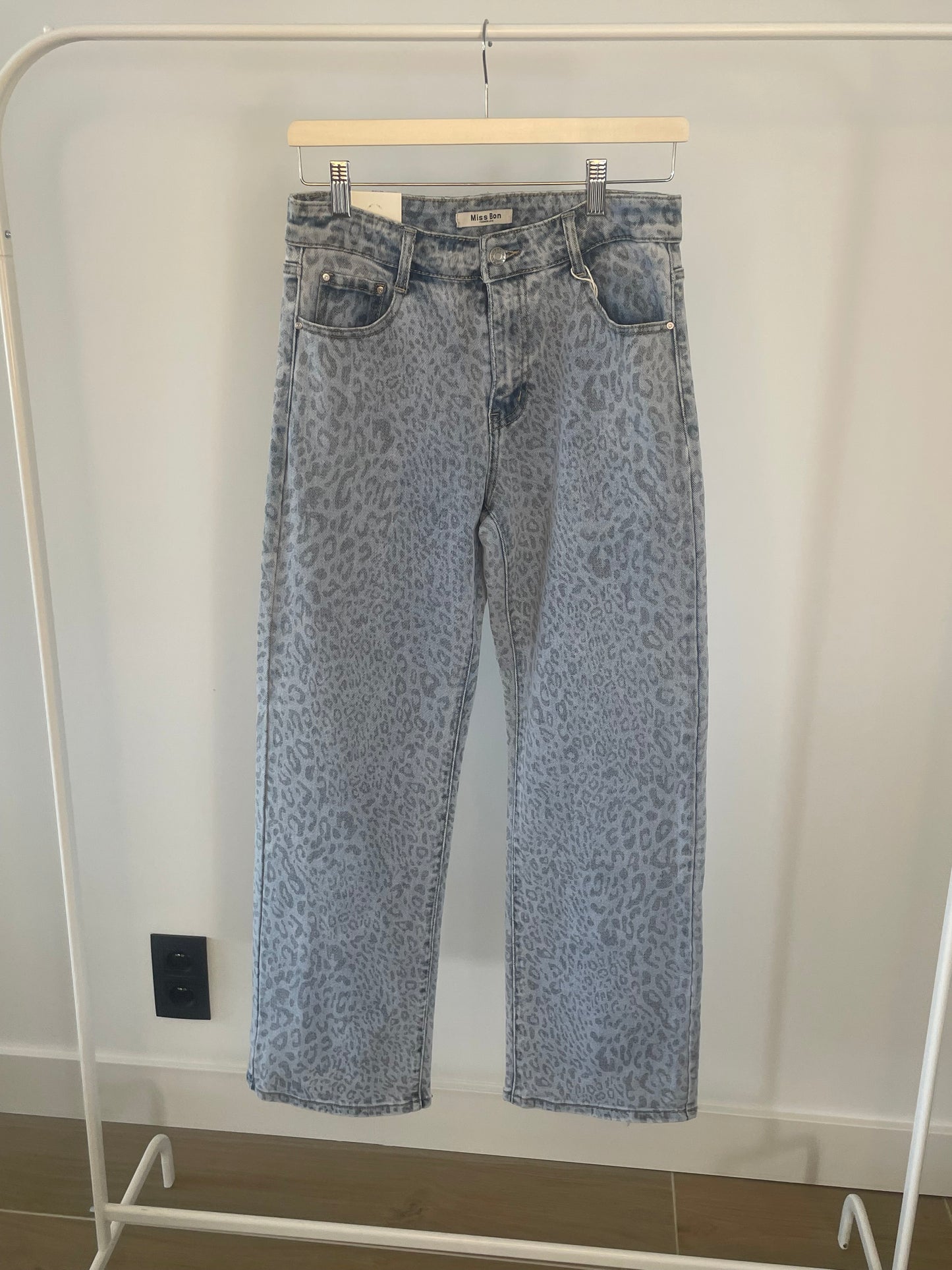 Jeans miss bon - pantermotief