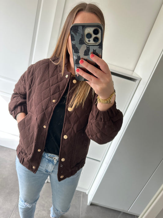 Bomber jasje bruin