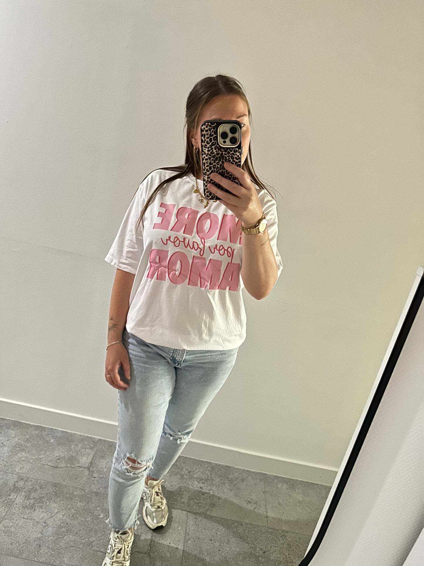 T-shirt more amor por favor