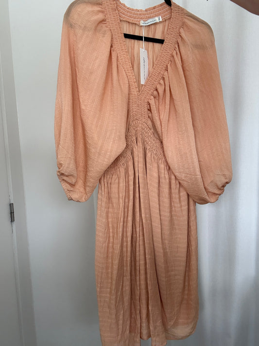 Orange dress azzurro - TU