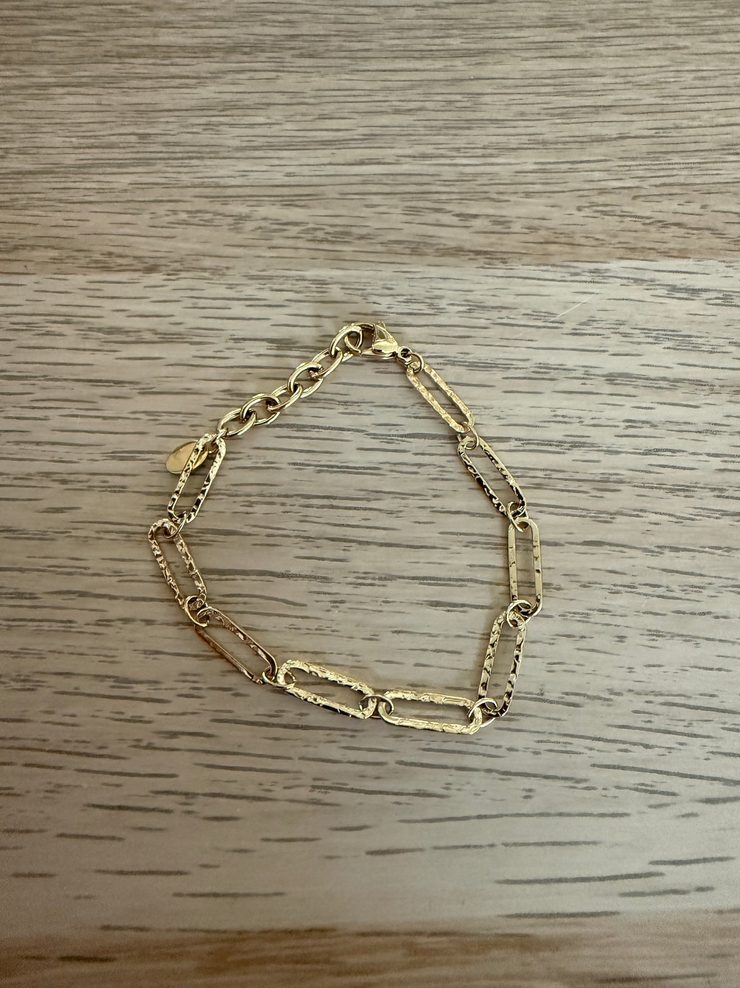Armbandje met schakels GOUD