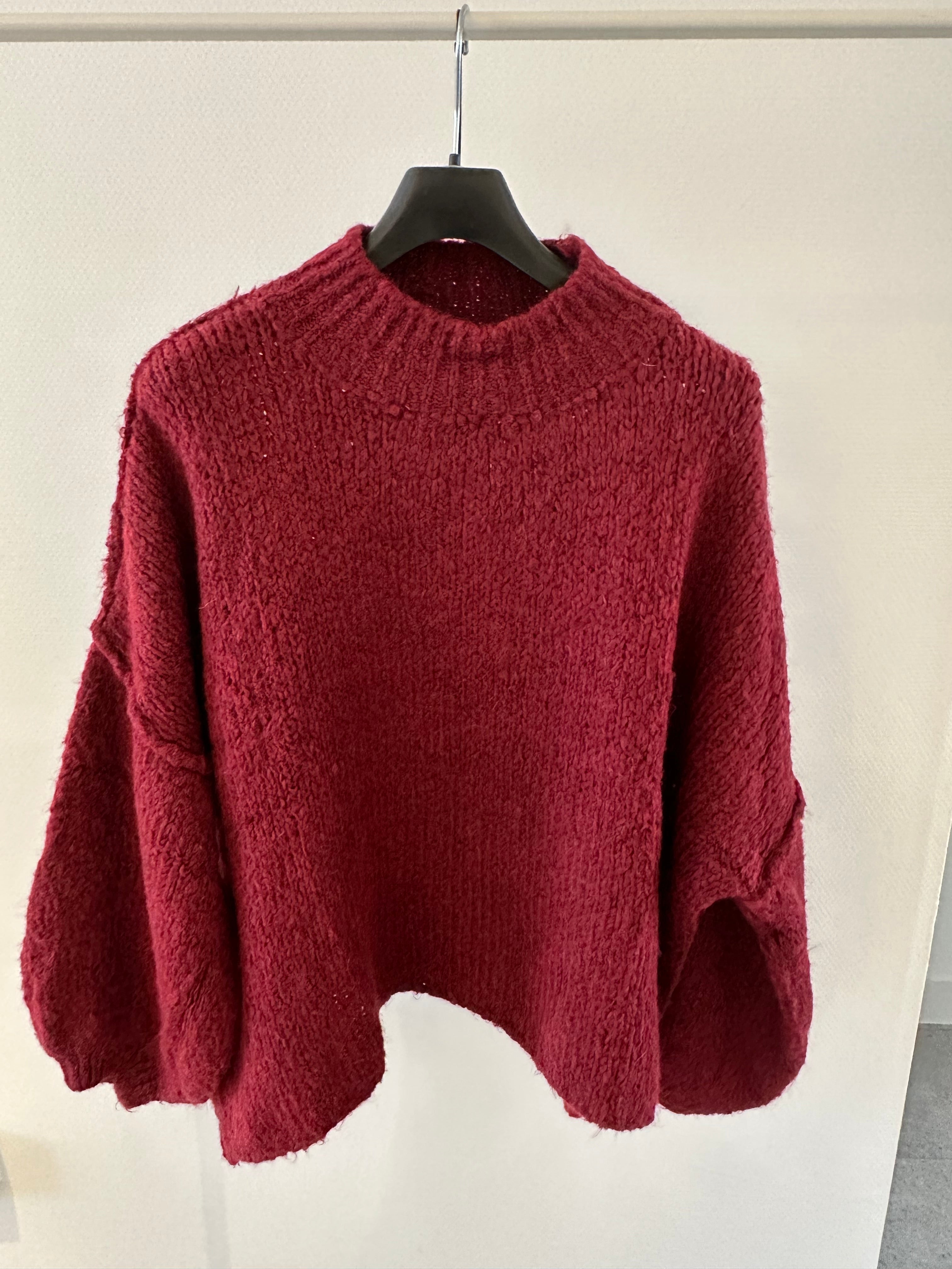 Burgundy trui