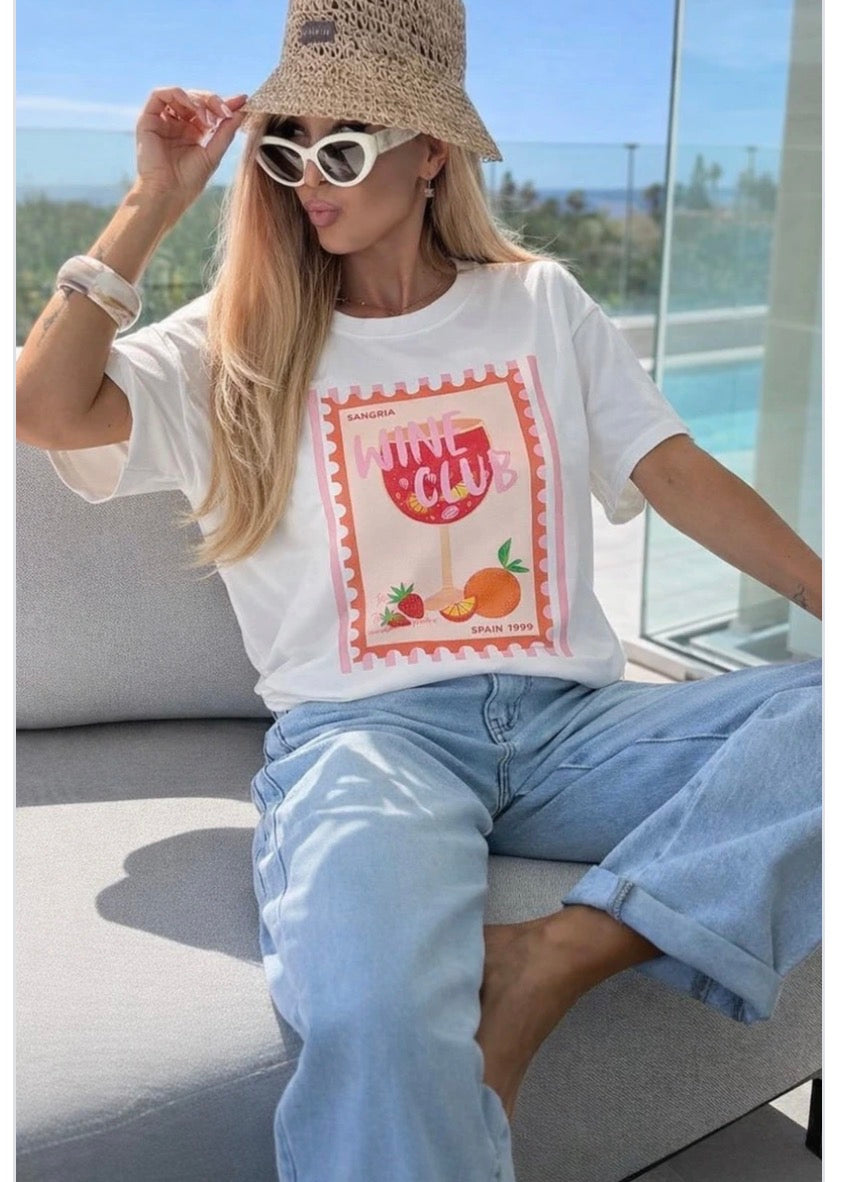 T-shirt WINE CLUB