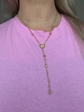 Ketting lang met hartjes