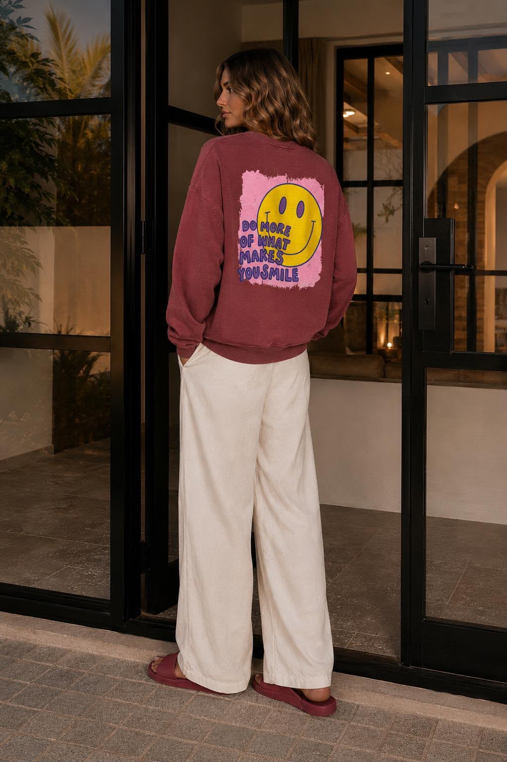 Smiley sweater