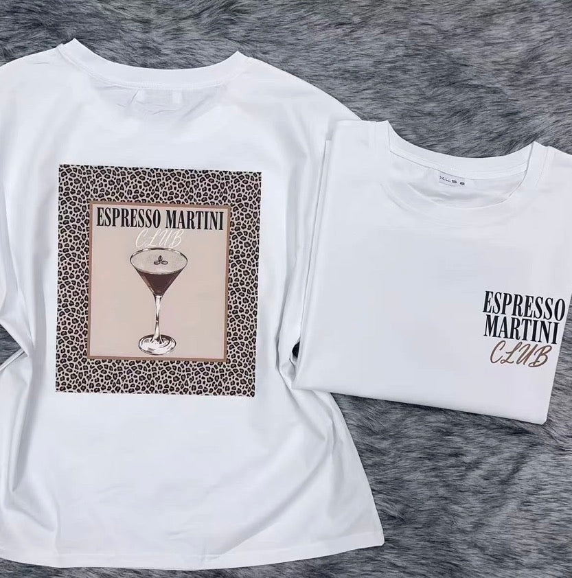 T-shirt ESPRESSO MARTINI