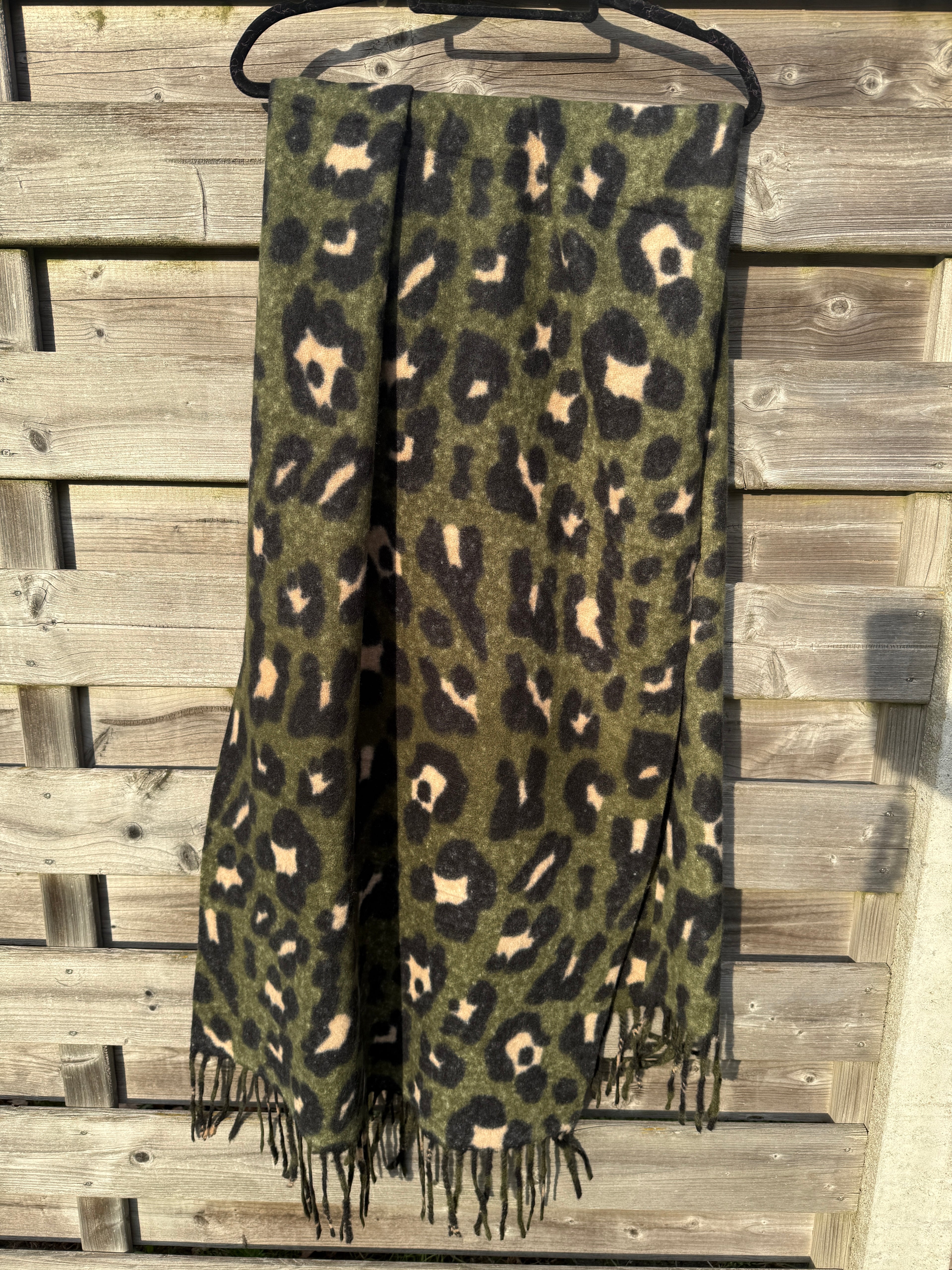 Sjaal groene panter