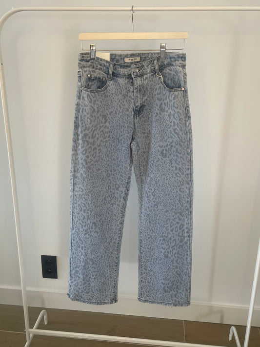 Jeans miss bon - pantermotief