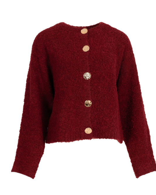 Burgundy vestje