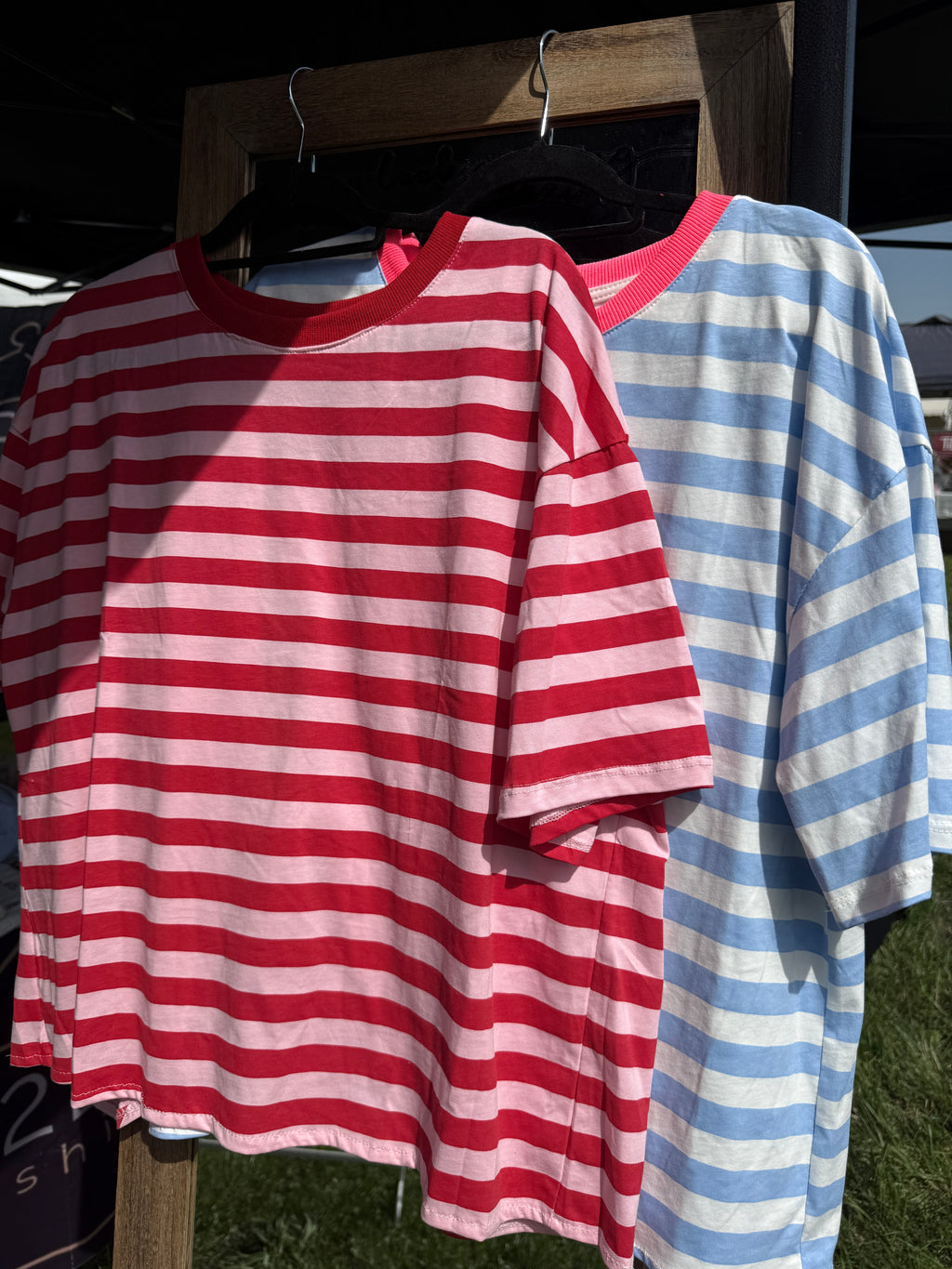 Shirt met open rug en strik - TU