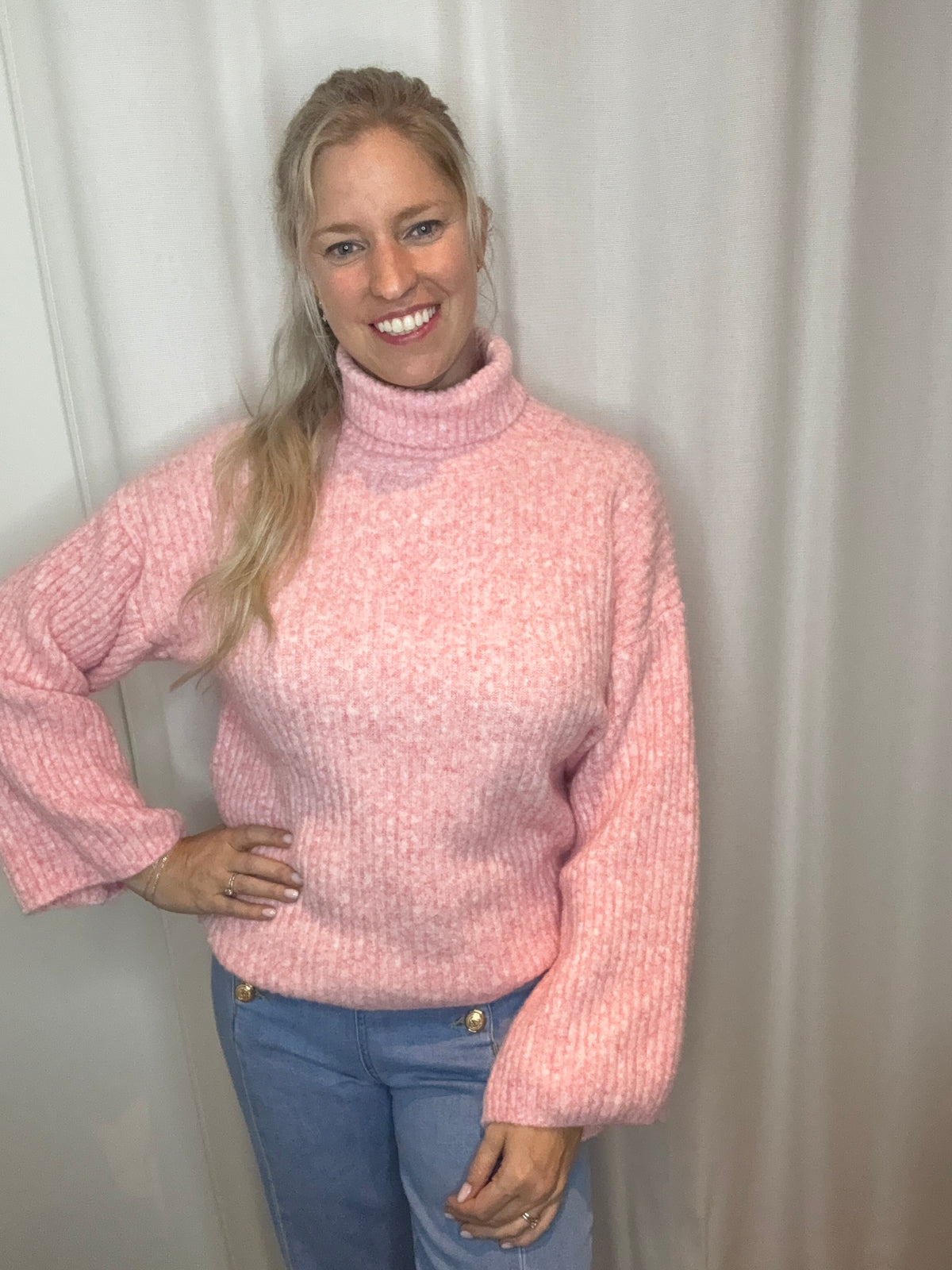Coll sweater pink