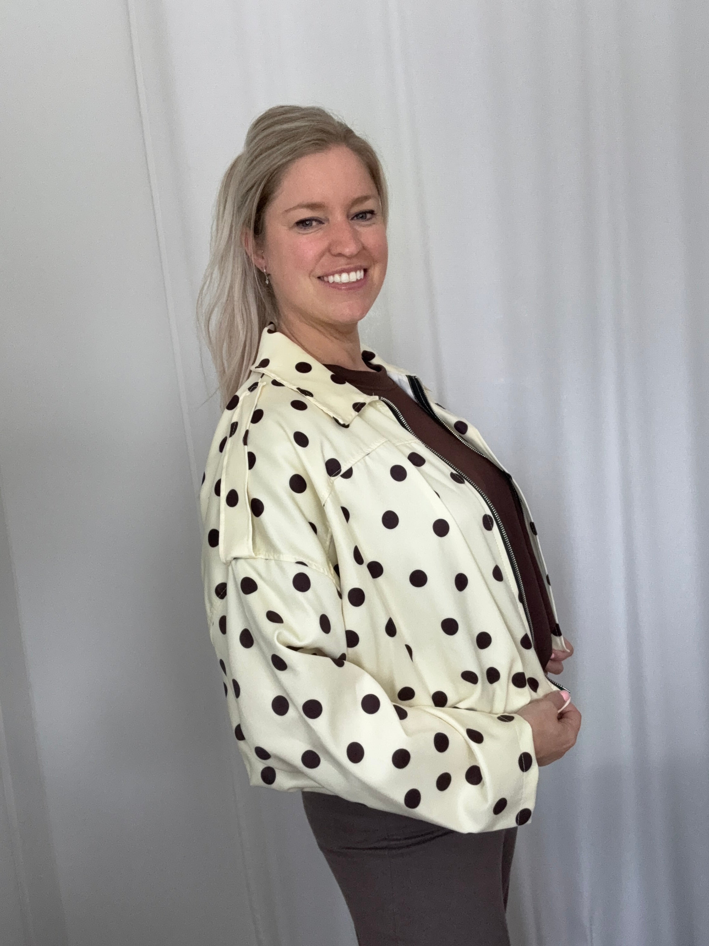 Polkadot bomberjasje