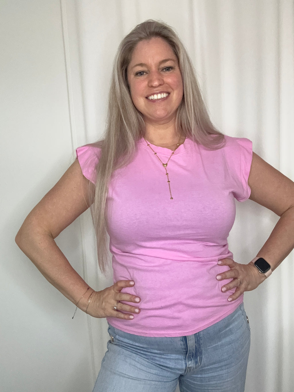 Pink T-shirt - TU (kan tot 42)