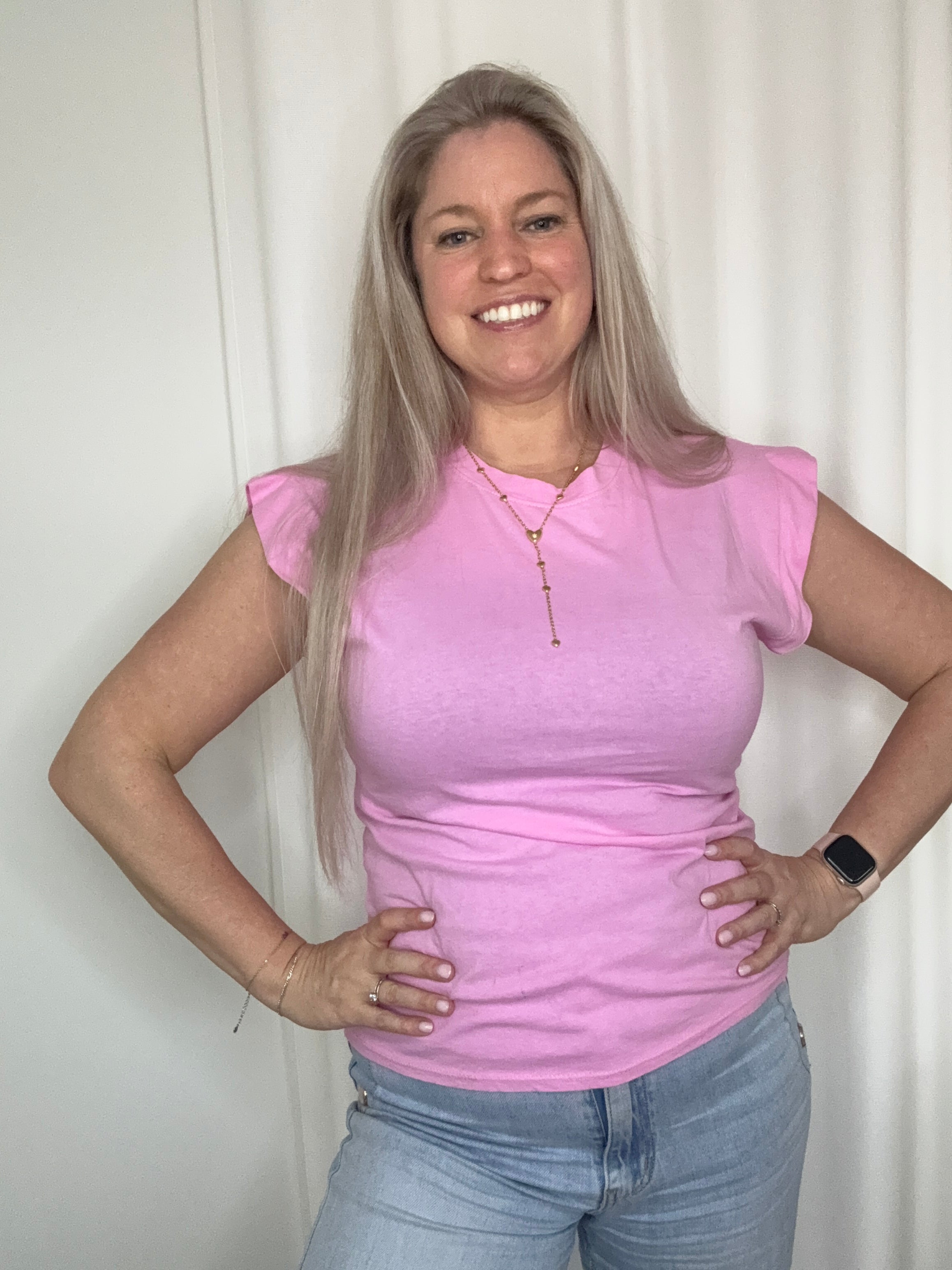 Pink T-shirt - TU (kan tot 42)