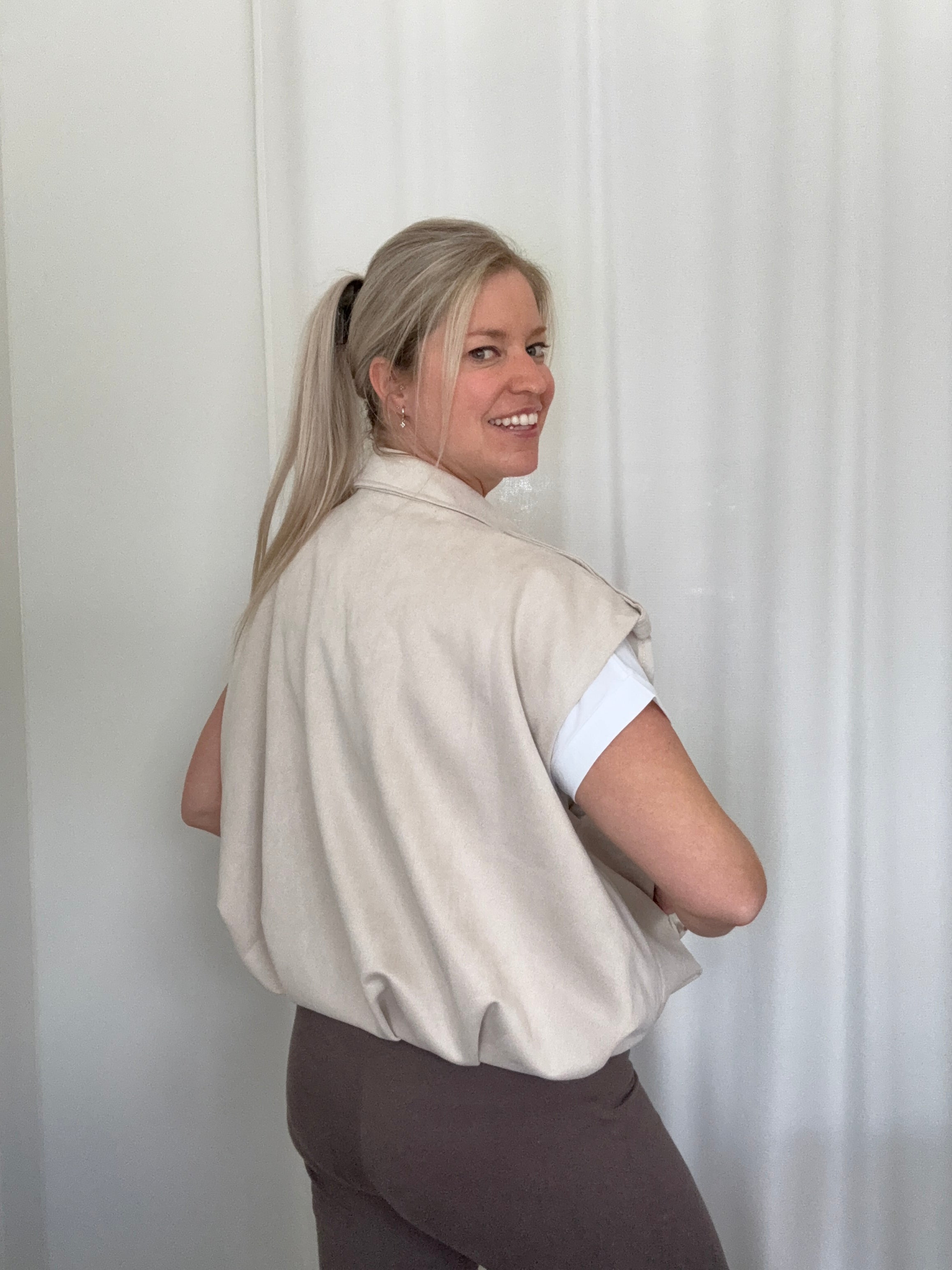 Mouwloze bomber