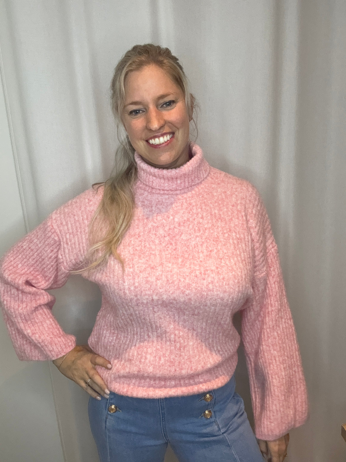Coll sweater pink
