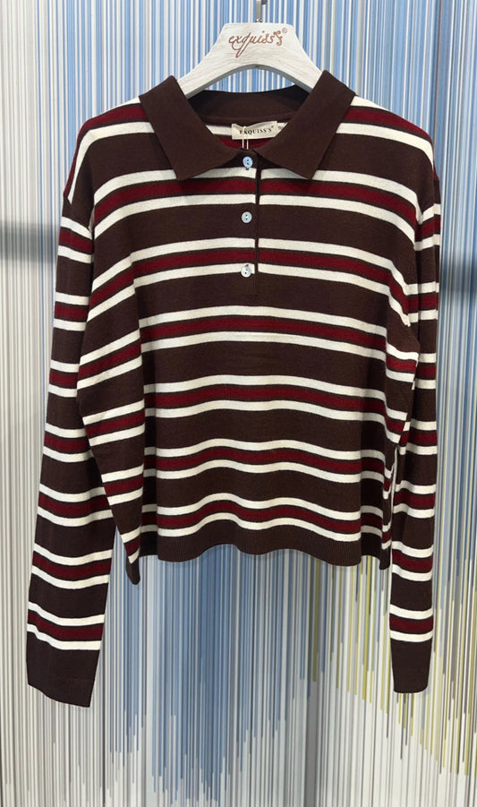 Gestreept poloshirt