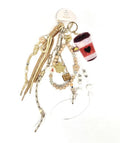 Sleutelhanger beige