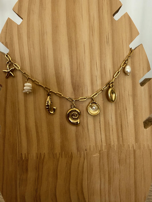 Ketting ocean wit