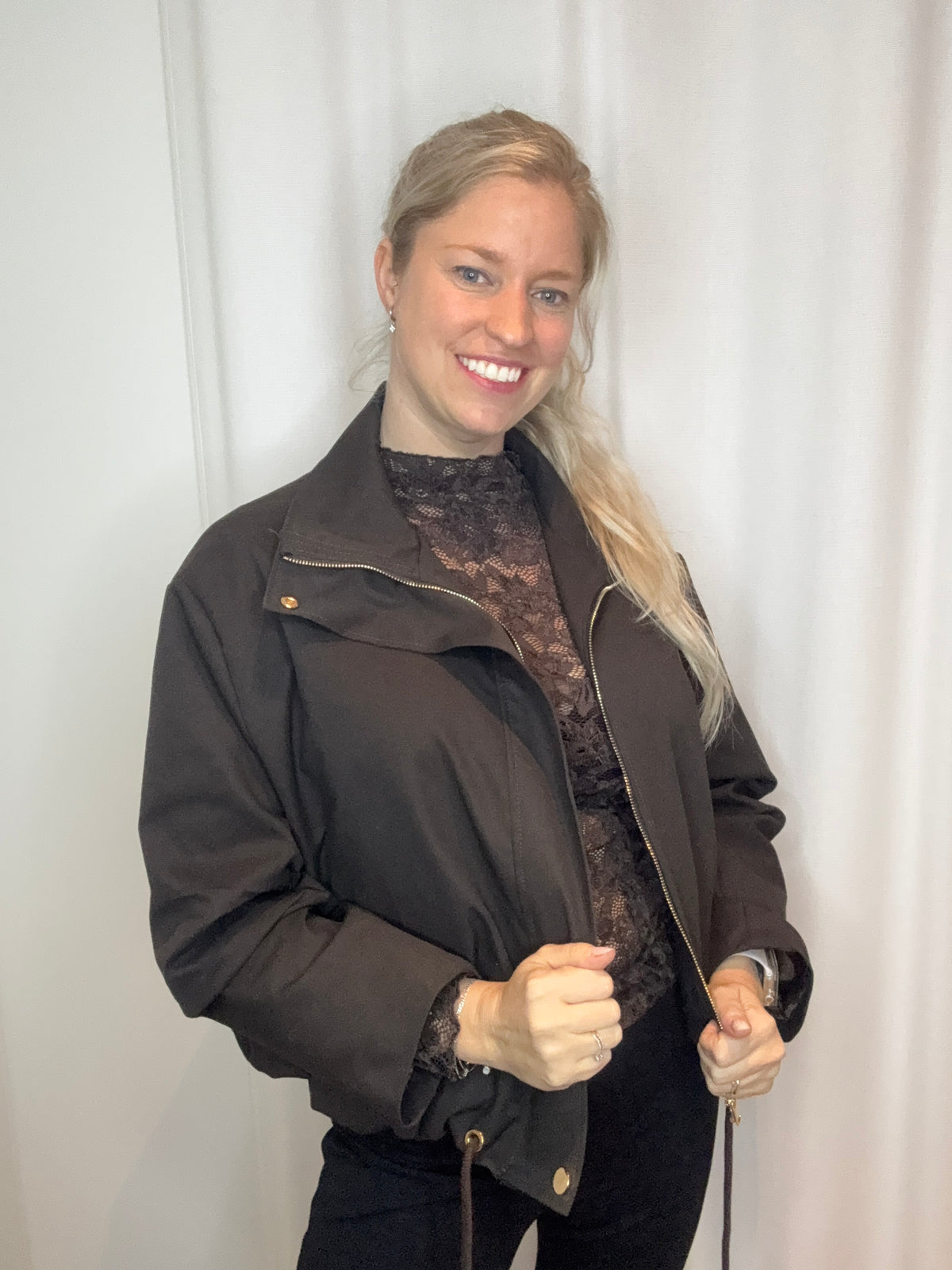 Jacket - bruin