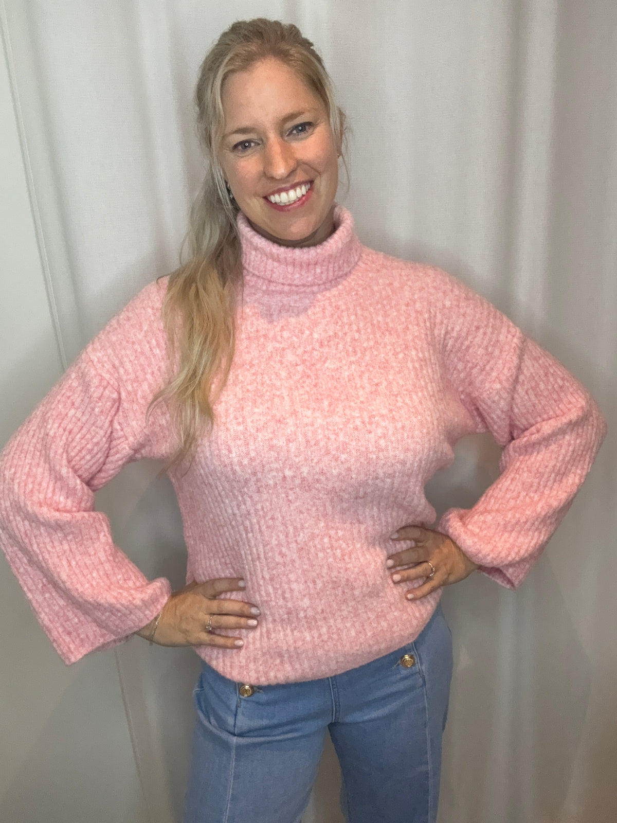 Coll sweater pink