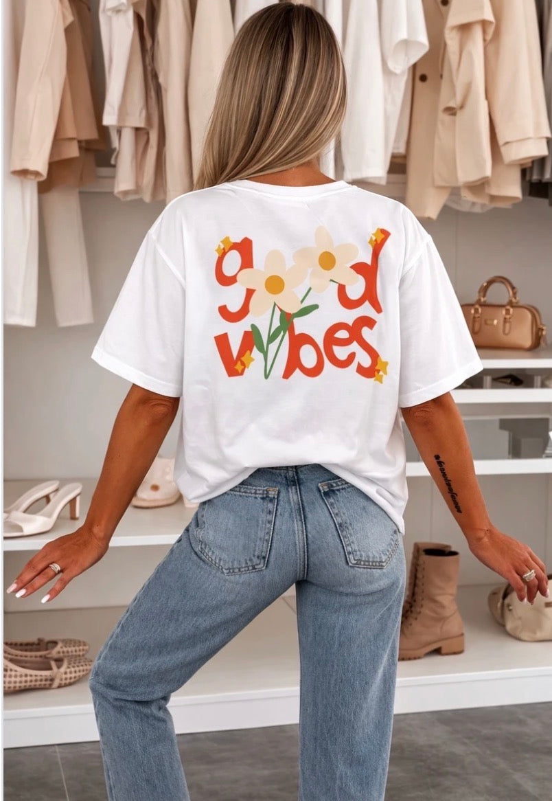 T-shirt GOOD VIBES