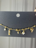 Goudkleurige armband love