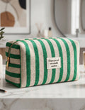 Toiletzak ‘Chaque jour’ groen