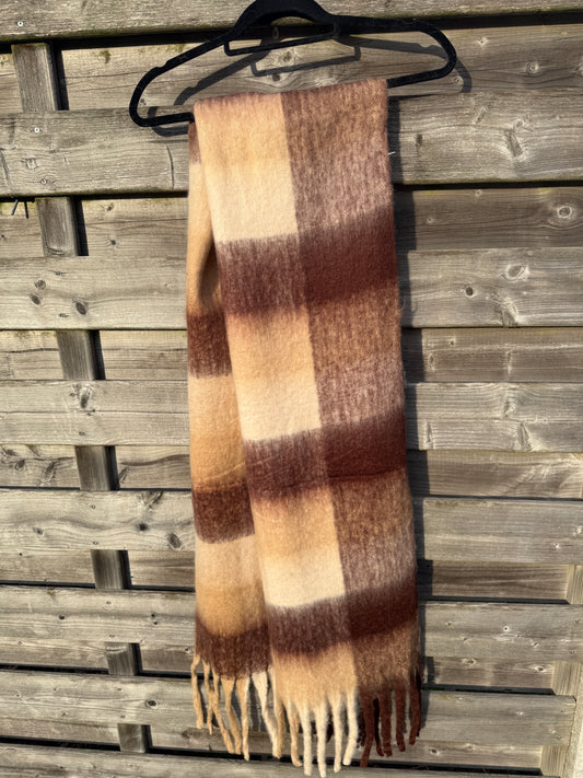 Sjaal beige - brown