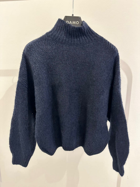 Trui marine blauw