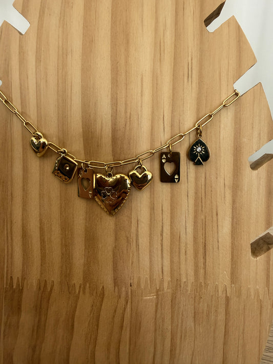 Ketting harten kaarten