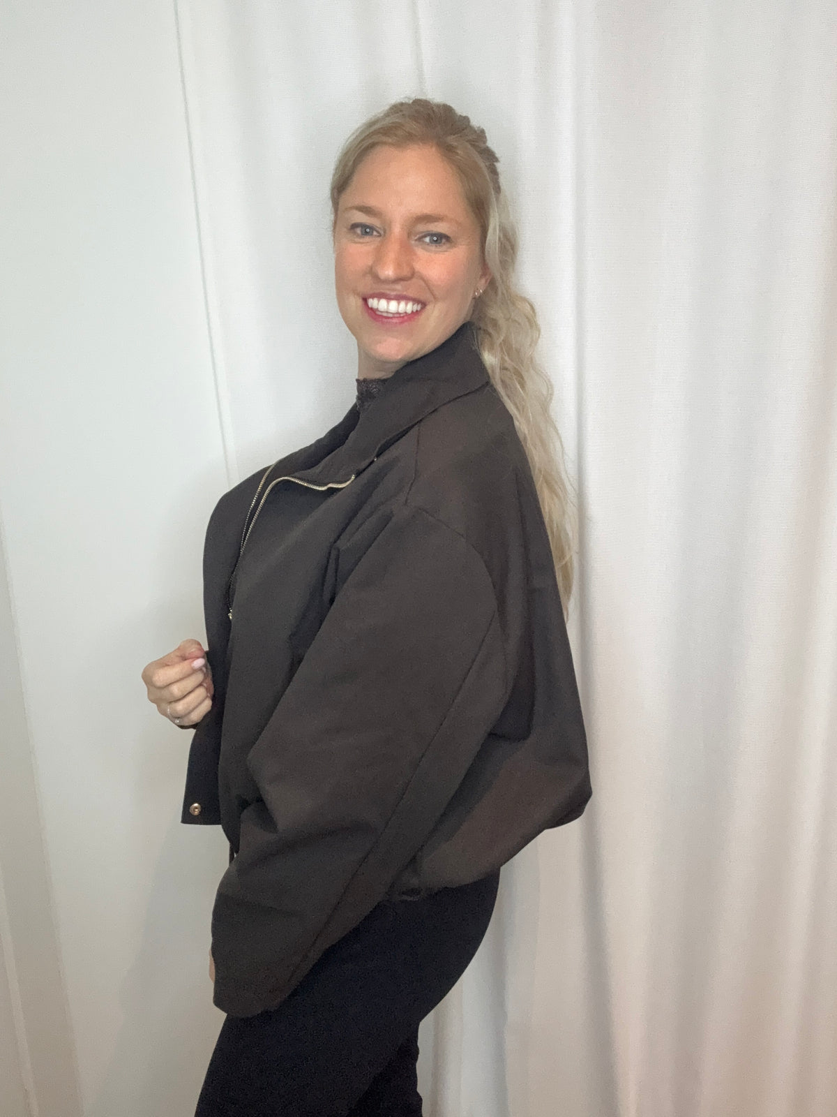Jacket - bruin