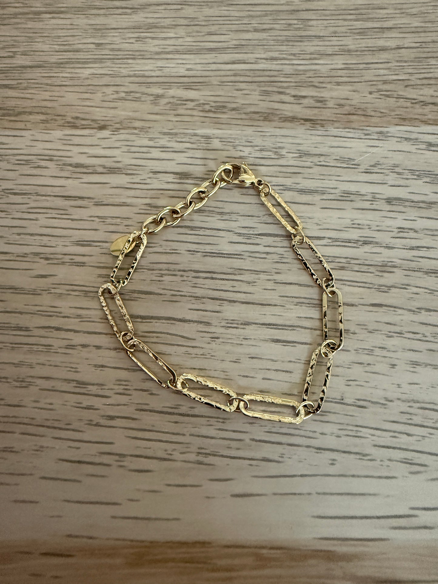 Armbandje met schakels GOUD