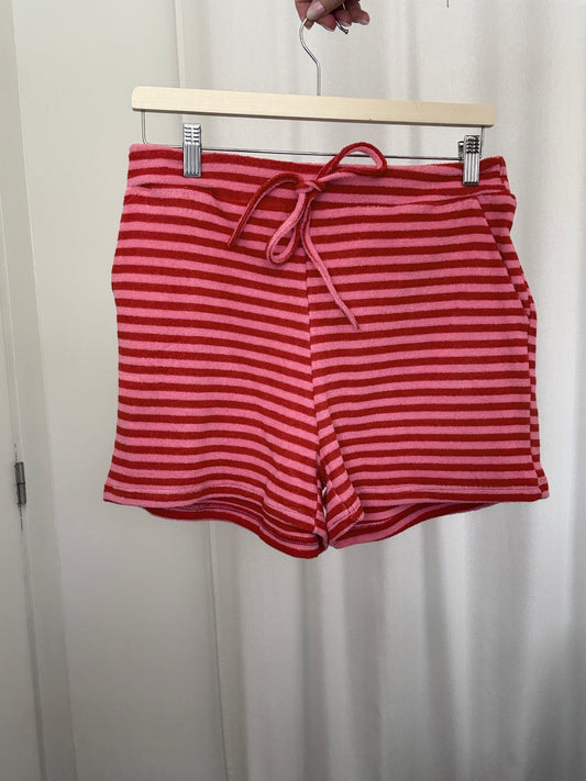 Gestreepte short Azzurro