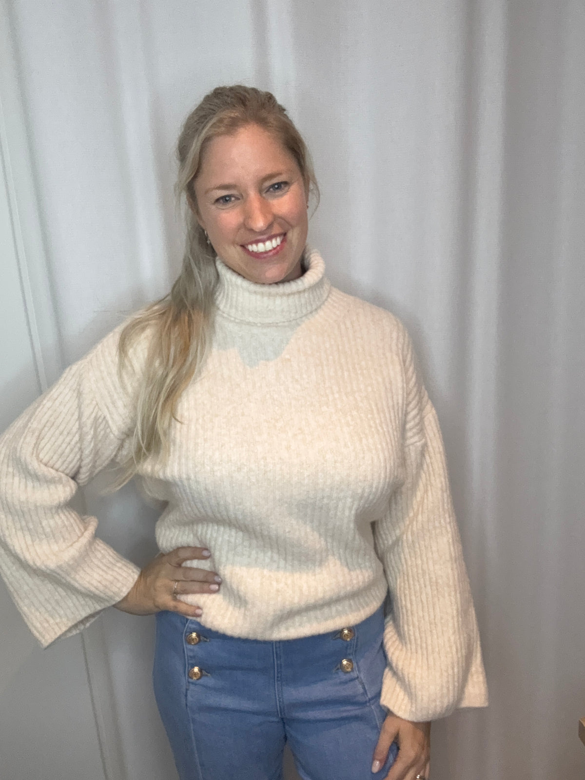 Coll sweater beige