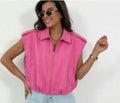Mouwloze bomber