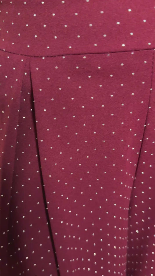 Broek met of zonder glitter